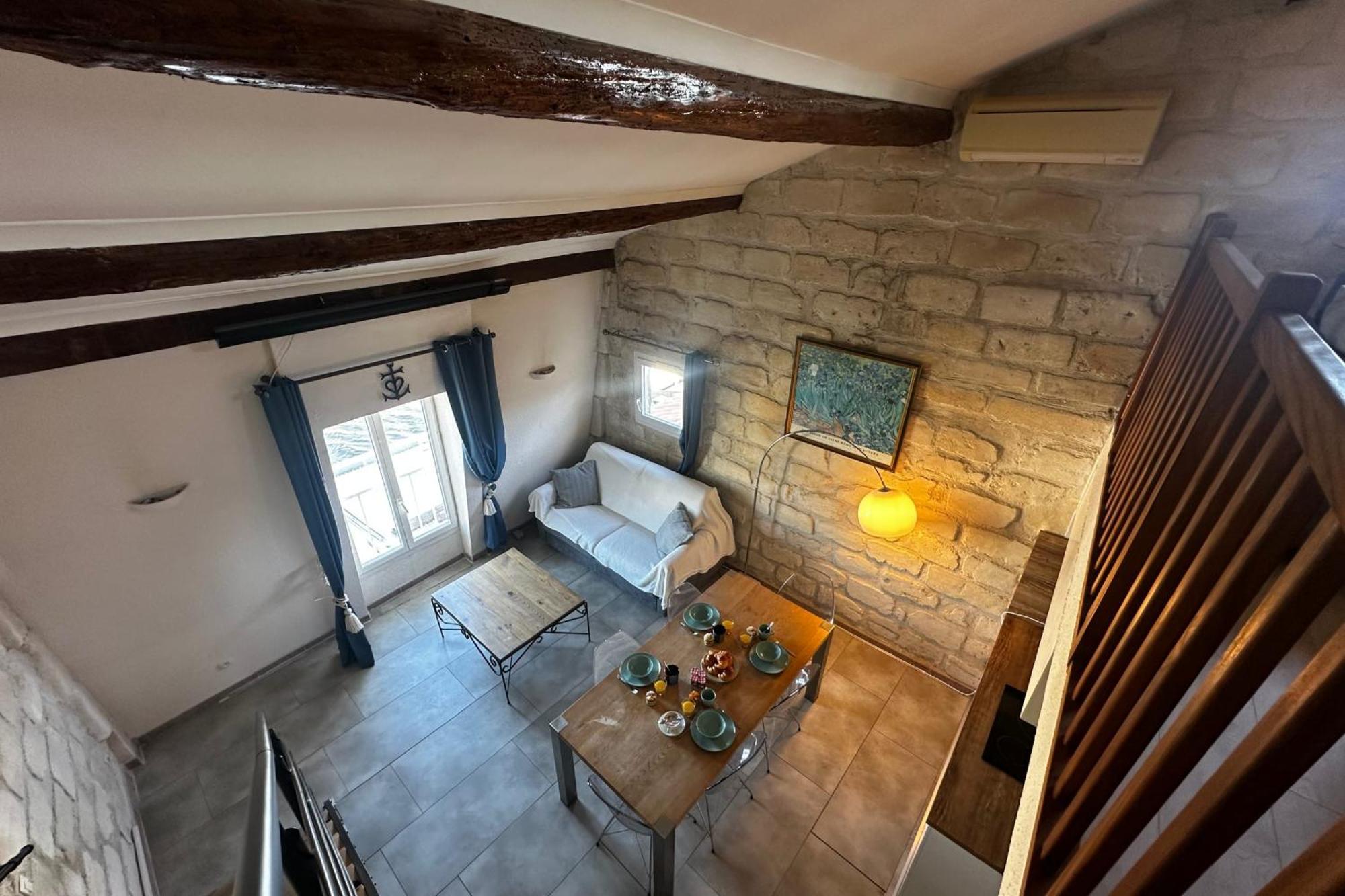 Apartment Maisonnette De Sur Les Toits 1 1 Mezzanine Avec Vue *